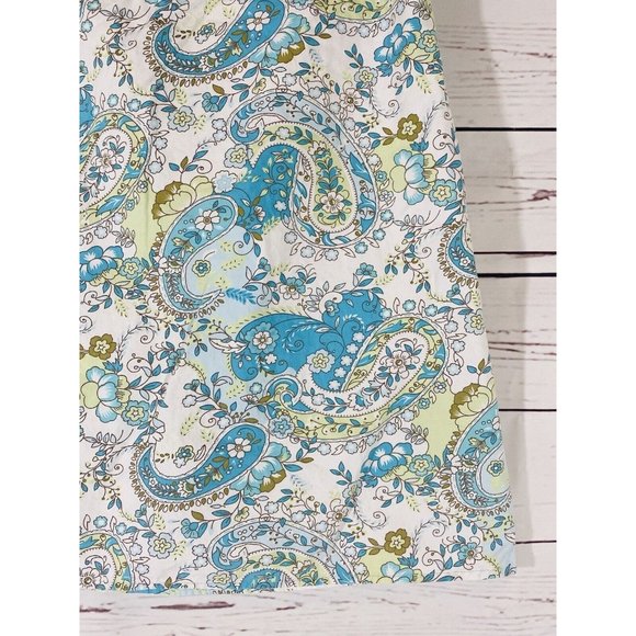 Tracy Evans Skirt Womans Sz 7 Floral Flowers Back Zip Spring Easter A Line - Picture 4 of 8